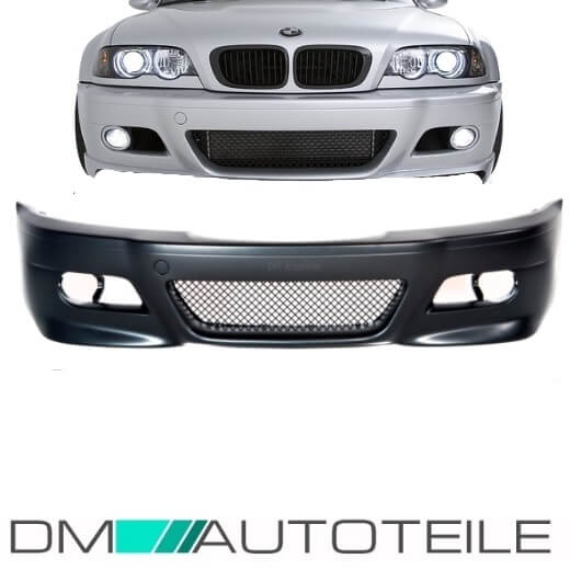 BMW E46 Coupe Cabrio M3 Look Stoßstange Vorne 9903 318330ci aus ABS Kunststoff eBay