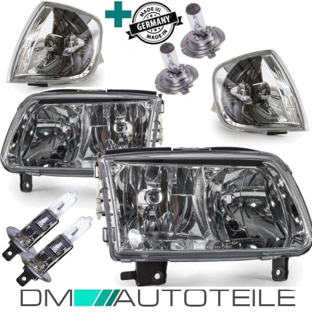 Set VW Polo 6N2 Headlights 99 01 For Headlamp Beam Height Control H7 H1