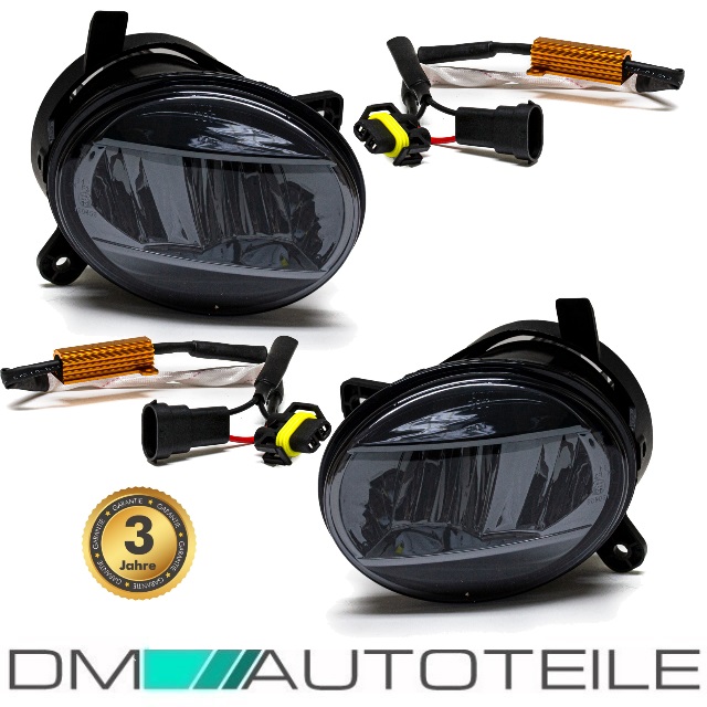 Set VOLL LED Nebelscheinwerfer Smoke für Audi A4 B8 07-11 A6 4F 08