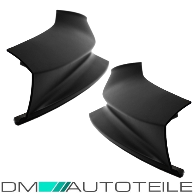 Set Front Spoiler Splitter Flap LIP Sport-Performance Black Matt Fits On Bmw F10 F11 M Sport Bumper