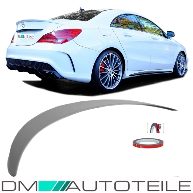 Carbon Spoiler Heckspoiler Flügel Lippe für Mercedes CLA C117 Bj13-19 Heckansatz