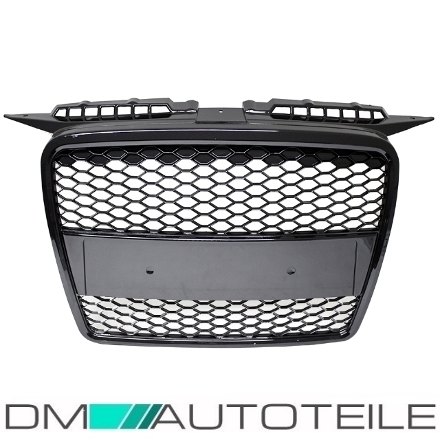 Kühlergrill Wabengrill Schwarz Glanz passt für Audi A3 8P Facelift