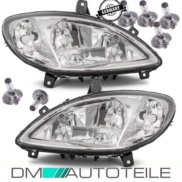 philips Phares droit MERCEDES VIANO VITO w639 Bj 03-10 h7+h7+h7 incl