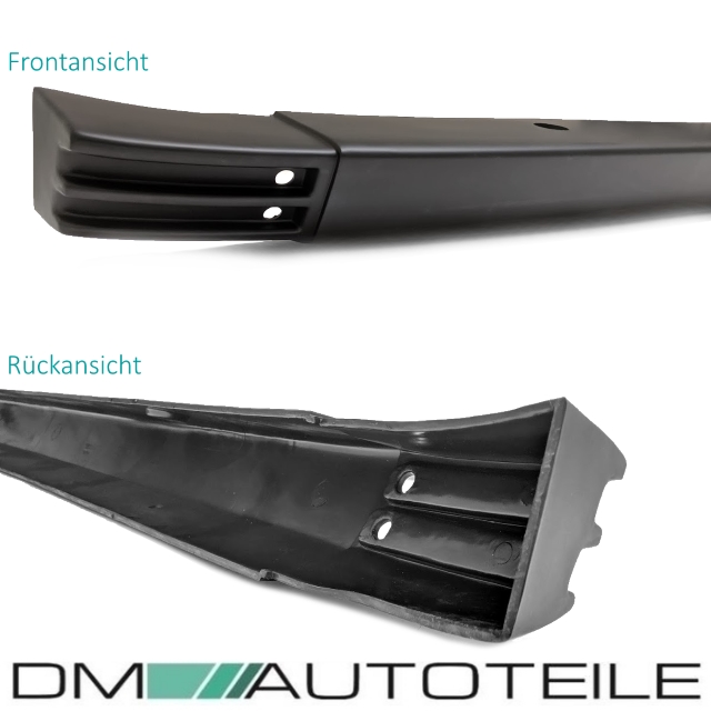Stoßstange Hinten Für VW Transporter T4 (1990-1996) – Lackierfähig, Schwarz, Aus ABS-Kunststoff