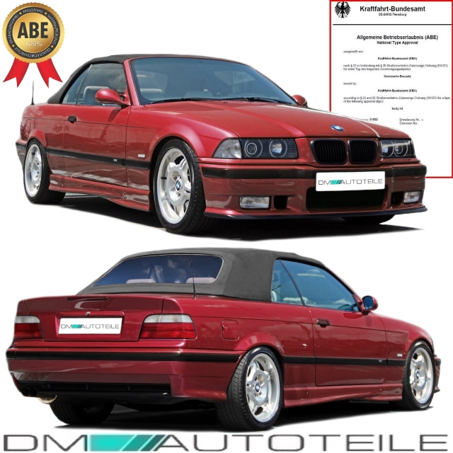 DM Autoteile STO/ßSTANGE Bodykit KOMPLETT+ZUBEH/ÖR PASST F/ÜR ALLE E36 MODELLE M3 M PAKET