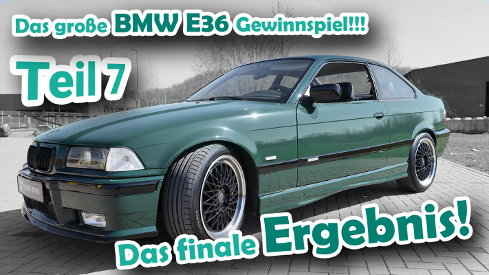 E36 Verlosung - Der Wagen ist fertig und bereit für die große Bühne - BMW E36 Verlosung