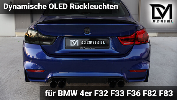 OLED Rückleuchten + dynamischer Blinker für BMW 4er - OLED Rückleuchten + dynamischer Blinker für BMW 4er