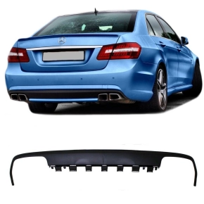 Mercedes E-Class W212 Diffuser Bumper matt black +...