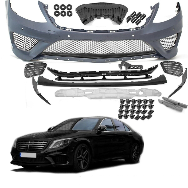 Mercedes S-Class W222 Front Bumper for park assist for S63 AMG