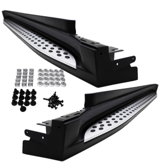 Mercedes ML W164 footboards entrance panels Set 05-11 aluminium