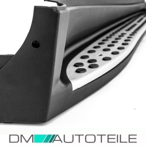 Mercedes ML W164 footboards entrance panels Set 05-11 aluminium