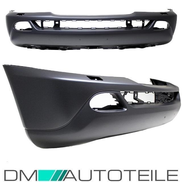 Mercedes M-Class W163 Front Bumper primed ready for headlamp washer 01-05 Facelift