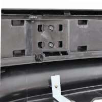Stoßstange hinten schwarz rauh passt für Audi 80 