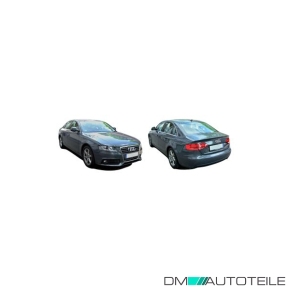 Stoßstange hinten grundiert passt für Audi A4 (8K2, B8) 2007-2011 nur Limousine