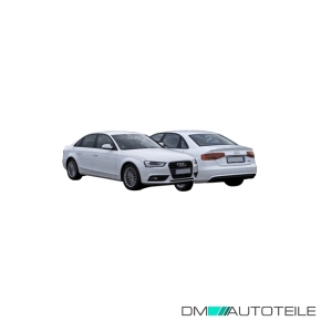 Stoßstange hinten grundiert PDC passt für Audi A4 Limousine (8K2, B8) ab 11-15