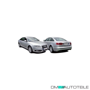 Stoßstange hinten grundiert PDC passt für Audi A6 Limo Facelift (4F2, C6) 08-11