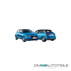 Stoßstange hinten grundiert PDC passt für Audi A1 (8X1, 8XK) Facelift ab 01/2015