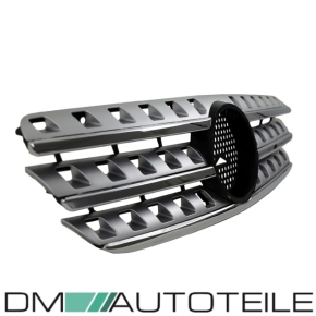 Kühlergrill Chrom Silber W164 Optik für Mercedes ML W163 98-05