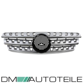 Mercedes ML W163 Front Grille chrome silver W164 look 98-05