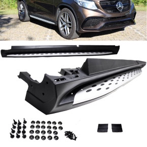 Set footboard Aluminium suitable for Mercedes GLE Coupe C292 from 2015