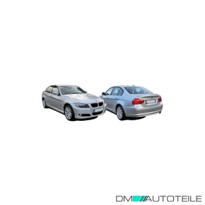 Stoßstange hinten grundiert ohne PDC passt für BMW 3er (E91) Touring LCI 08-11