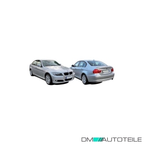 Stoßstange hinten grundiert + PDC passt für BMW 3er Touring (E91) LCI ab 08-12