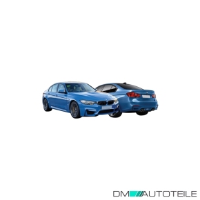 Stoßstange hinten grundiert passt für BMW 3er (F30) Limousine 11-14 mit M-Paket
