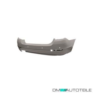 Stoßstange hinten PDC grundiert passt für BMW 5er (F10) 2010-2013 ohne M-Paket