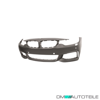 Stoßstange vorne 6x PDC Sideview SRA grundiert passt für BMW 4 F32 F33 ab 14-19