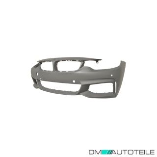 Stoßstange vorne ohne SRA + 6x PDC oben passt für BMW 4er F32 F33 F36 M-Paket 13-20