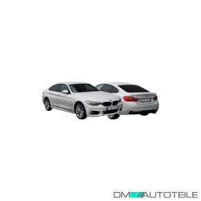 Stoßstange hinten grundiert passt für BMW 4 Gran Coupe (F36) 15-19 mit M-Paket