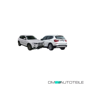 Stoßstange vorne SRA + Kamera Loch grundiert passt für BMW X3 (F25) 14-17