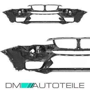 Stoßstange vorne SRA + Kamera Loch grundiert passt für BMW X3 (F25) 14-17