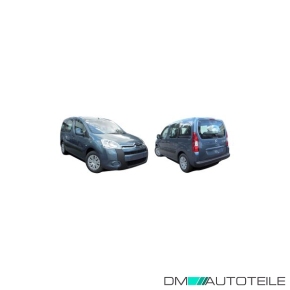 Stoßstange hinten genarbt passt für Peugeot Partner Citroen Berlingo B9 ab 08-11