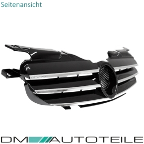 Mercedes SLK Typ R170 Twin Blade Front Grille Black / Chrome Sport 97-04