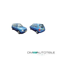 Stoßstange hinten schwarz passt für Nissan Micra 
