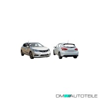 Stoßstange vorne schwarz passt für Nissan Pulsar 