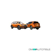 Stoßstange vorne schwarz passt für Nissan X-Trail