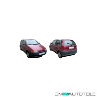 Stoßstange hinten schwarz passt für Fiat Punto (1