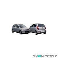 Stoßstange hinten schwarz passt für Hyundai i10 F