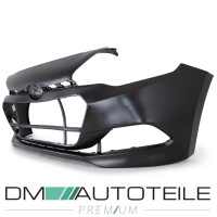 Stoßstange vorne glatt schwarz passt für Hyundai 