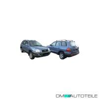 Stoßstange vorne schwarz passt für Hyundai Santa 