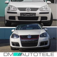 VW Golf 5 headlights Set black GTI H7/H7 sockets inner casin