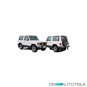 Stoßstange mitte vorne schwarz passt für Mitsubishi Pajero L04 L114 ab 1983-1991