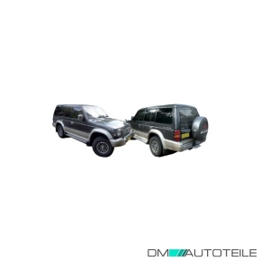 Stoßstange mitte vorne schwarz passt für Mitsubishi Pajero V2 V3 V4 ab 1991-1996