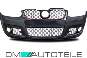 VW Golf 5 GTI Front Grille with red trim and opening for emblem (from 3101=