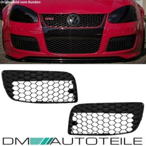 Stoßstangengitter SET für Golf 5 nur GTI im Wabendesign