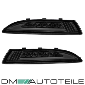 VW Scirocco MK3 137 Light-Bar Parking light LED SIDE INDICATORS Set Smoke 08-14