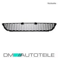 VW Golf MK6 VI Front Grille Bumper Honeycomb Black Gloss Cen
