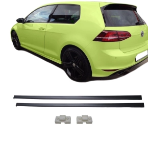 VW Golf 7 Side Skirts Set ABS with fitting material for...